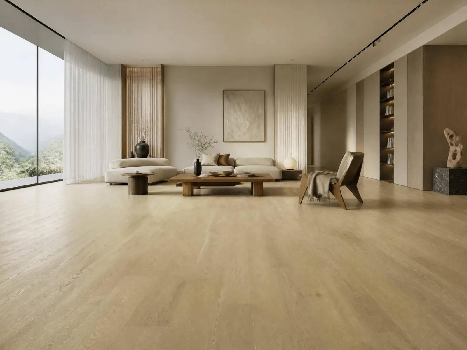 Dover Oak Everline flooring in a living room